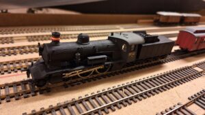 DSB P 919 på Østerport opstillingsbanegård.